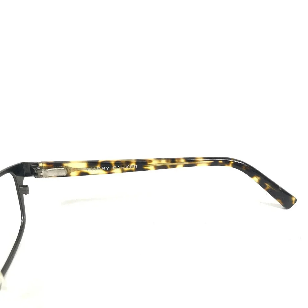 Warby Parker Eyeglasses Frames Walden 2300 Gunmetal Brown Tortoise 49-19-140